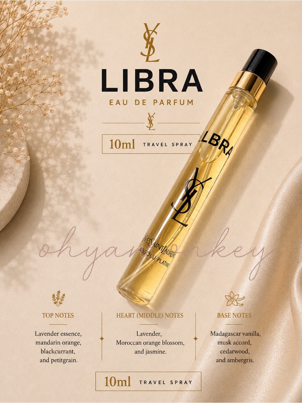 Yves Saint Laurent Libra EDP 10ml Travel Spray